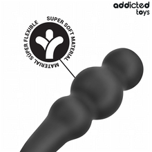 ADDICTED TOYS - PLUG ANAL CON ANILLO SILICONA MODELO 1