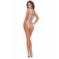 PASSION - BS114 BODYSTOCKING REJILLA BLANCO