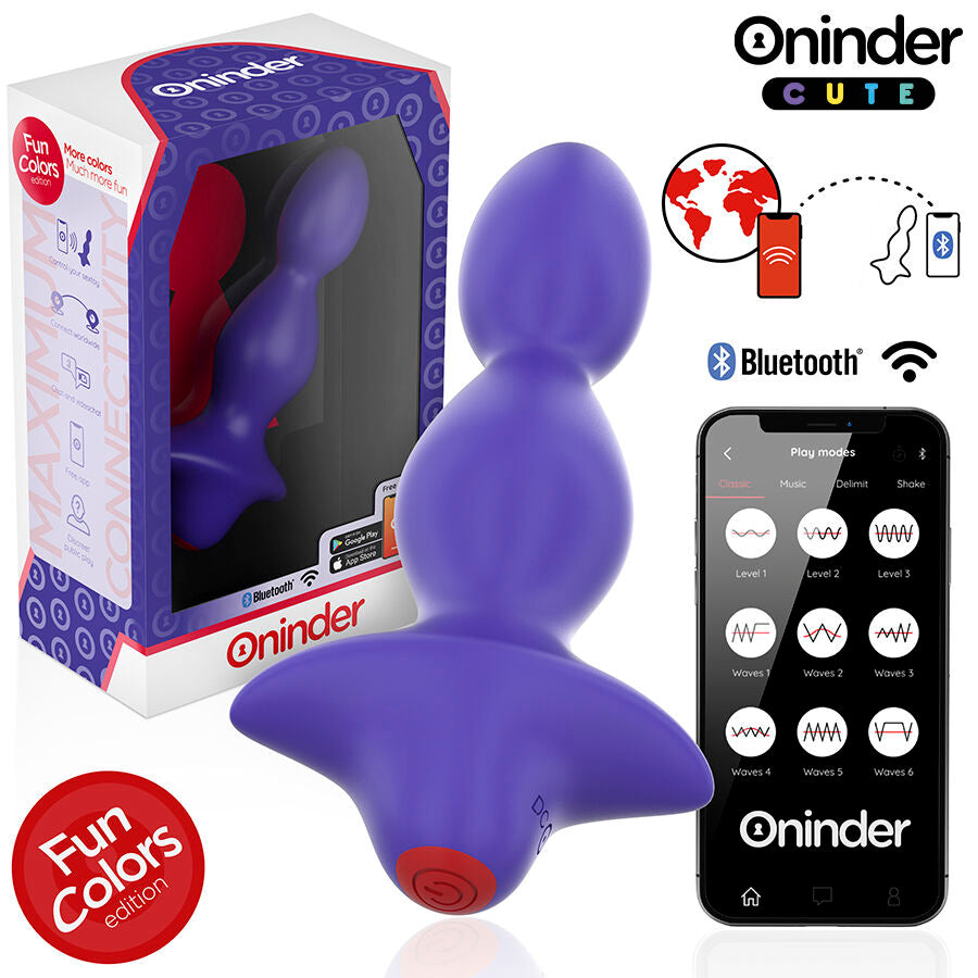 ONINDER CUTE - LOVE BUTT VIBRADOR PLUG ANAL DILATADOR - APP MUNDIAL GRATUITA