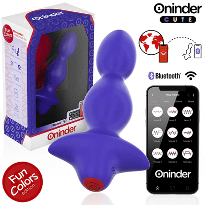 ONINDER CUTE - LOVE BUTT VIBRADOR PLUG ANAL DILATADOR - APP MUNDIAL GRATUITA