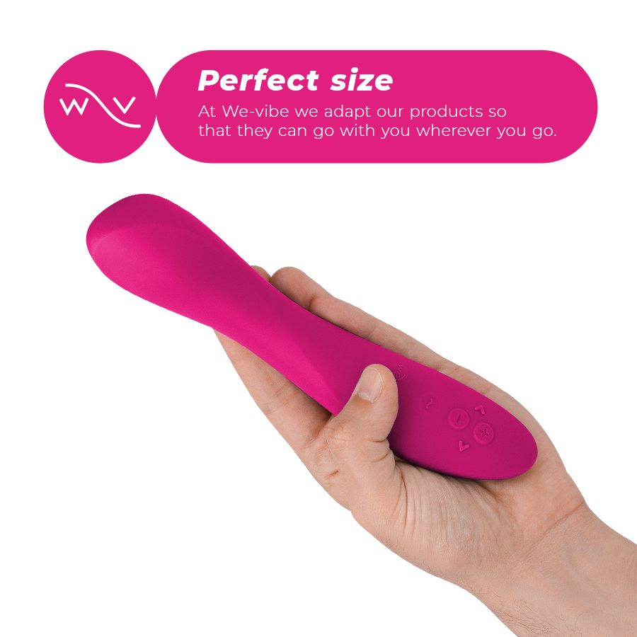 We-Vibe Rave 2 Vibrador Punto G Azul – Vibrador Recargable Con Diseño Ergonómico