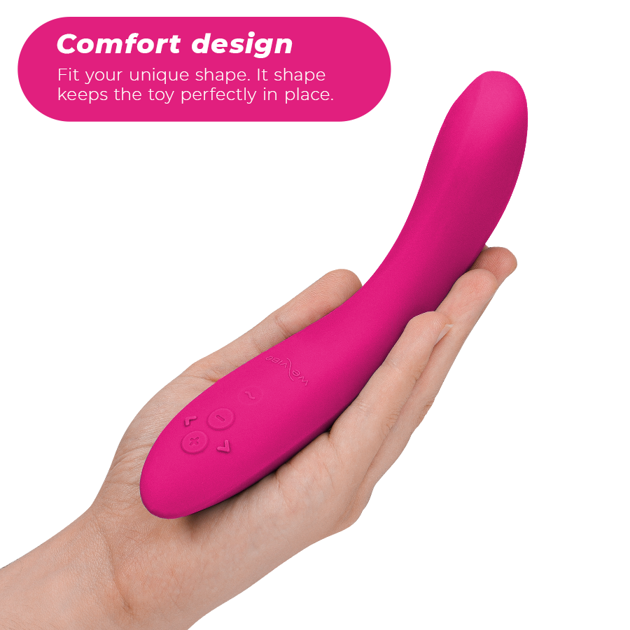 We-Vibe Rave 2 Vibrador Punto G Azul – Vibrador Recargable Con Diseño Ergonómico