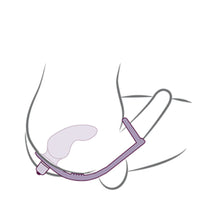 ROCKS- OFF - RO- ZEN RRO PLUG ANAL CON ANILLO VIBRADOR PARA EL PENE NEGRO