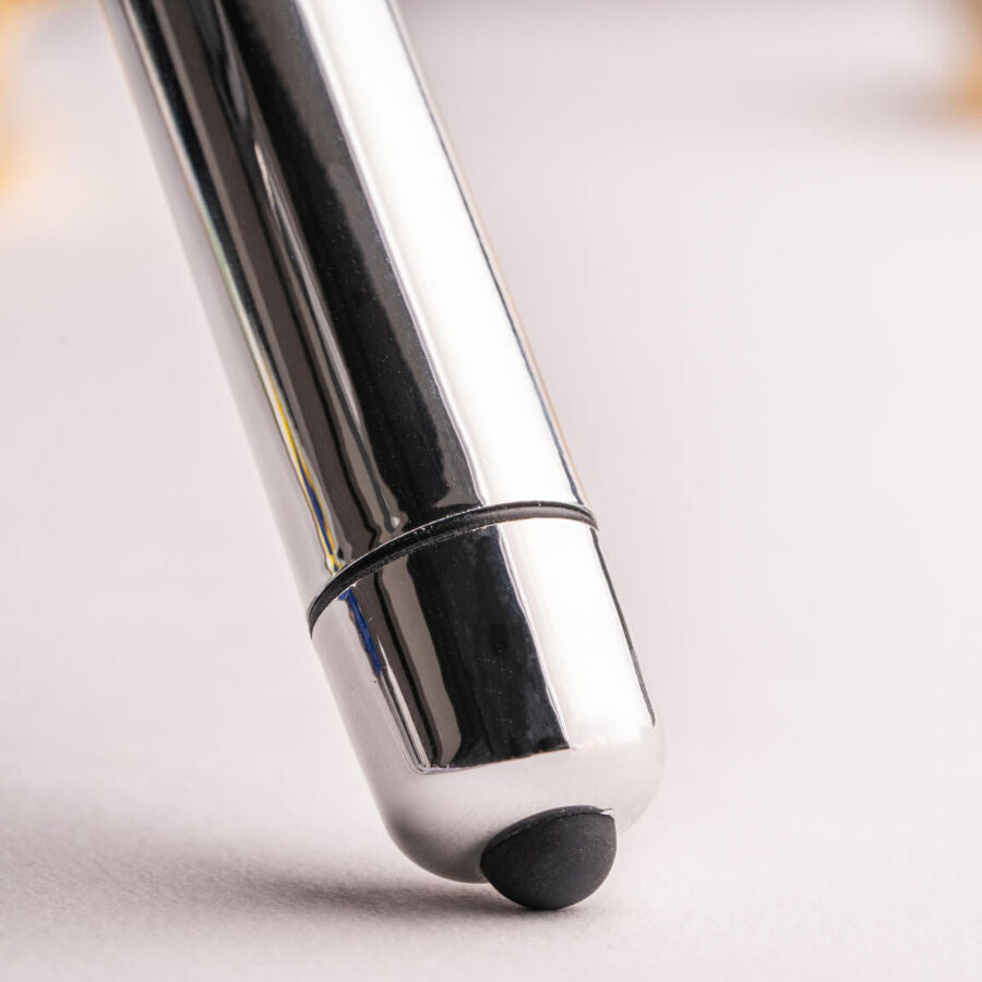 ROCKS- OFF - RO-80 CHROME BALA VIBRADORA PLATEADO