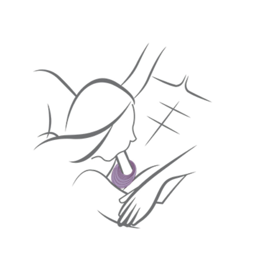 ROCKS- OFF - SPIRE ANILLO VIBRADOR PARA EL PENE NEGRO