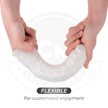 COCK MILLER - DILDO SILICONA 20,5 CM , LUCES Y VIBRACIÓN CON CONTROL REMOTO