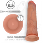 COCK MILLER - DILDO HIPERREALÍSTICO Y VIBRACIÓN CON CONTROL REMOTO 21,5 CM
