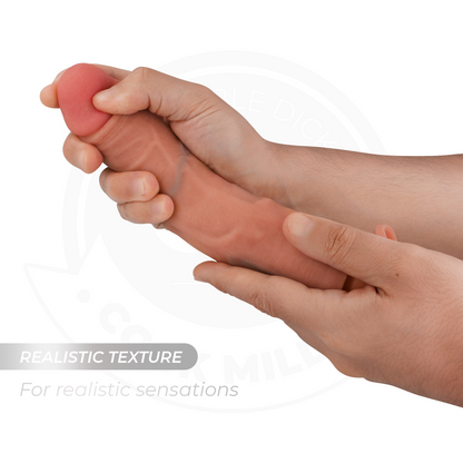 COCK MILLER - DILDO HIPERREALÍSTICO Y VIBRACIÓN CON CONTROL REMOTO 21,5 CM