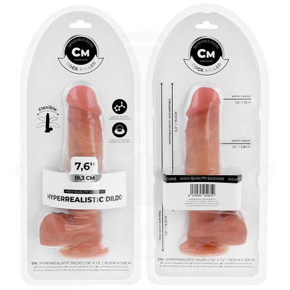 COCK MILLER - DILDO HIPERREALÍSTICO ARTICULABLE 19,3 CM