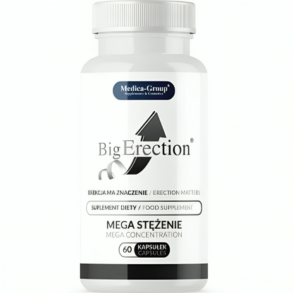 Big Erection – Complemento Alimenticio Natural para la Vitalidad Masculina y el Rendimiento Íntimo