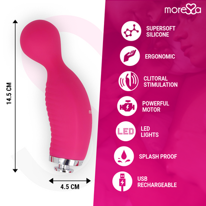 MORESSA - KIRK DUO SUCTION + MULTI-FUNCTION MASSAGER PREMIUM SILICONE RECHARGEABLE