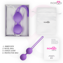 MORESSA - OSIAN TWO PELVIC FLOOR TRAINING 101g PREMIUM LILAC SILICONE