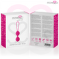 MORESSA Osian Two Allenamento del Pavimento Pelvico – Palline di Kegel in Silicone Ipoallergenico per il Benessere Sensuale