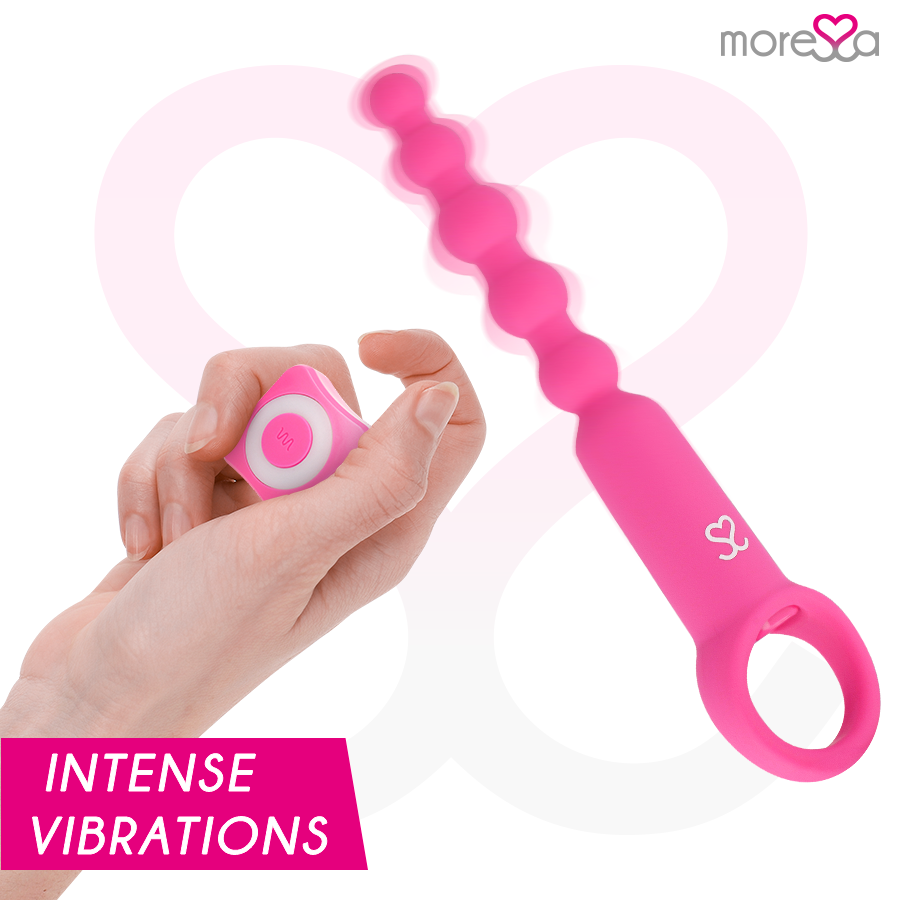 MORESSA - RONIE POWERFUL ROSARIO ANAL REMOTE CONTROL PINK