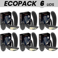 ECOPACKS 6 UDS - IBIZA VIBRADOR WEARABLE CON ESTIMULACIÓN PUNTO-G Y CLÍTORIS CON CONTROL REMOTO