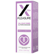 RUF X Pleasure Massage Gel 20 ML – Gel stimolante con arnica e mentolo per il piacere sensoriale