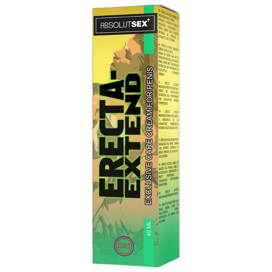RUF Erecta Extend Delay Cream 40ml – Crema rinfrescante per un maggiore piacere nei momenti intimi