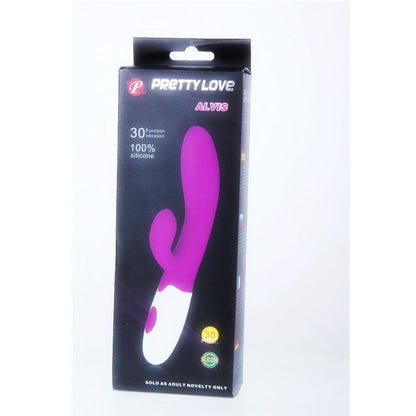 Vibratore Flirtation PRETTY LOVE Viola e Bianco – Stimolatore dal Design Elegante per Esperienze Indimenticabili