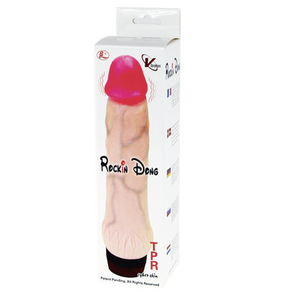 Comprar BAILE Rockin Dong Cyber Skin II – Dildo Realista Con Eje Flexible Y Placer Máximo-Noxtic