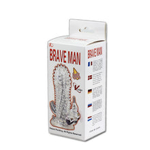 Estensione vibrante BAILE Brave Man – Aumenta il piacere con una consistenza morbida e un design ergonomico