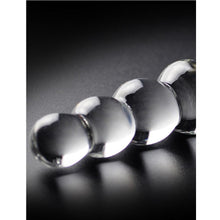 Massaggiatore in vetro ICICLES n. 2 – Design elegante realizzato a mano con vetro ipoallergenico