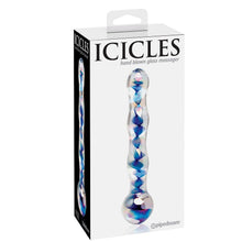 Massaggiatore in vetro ICICLES n. 8 – Elegante design artigianale per sensazioni uniche