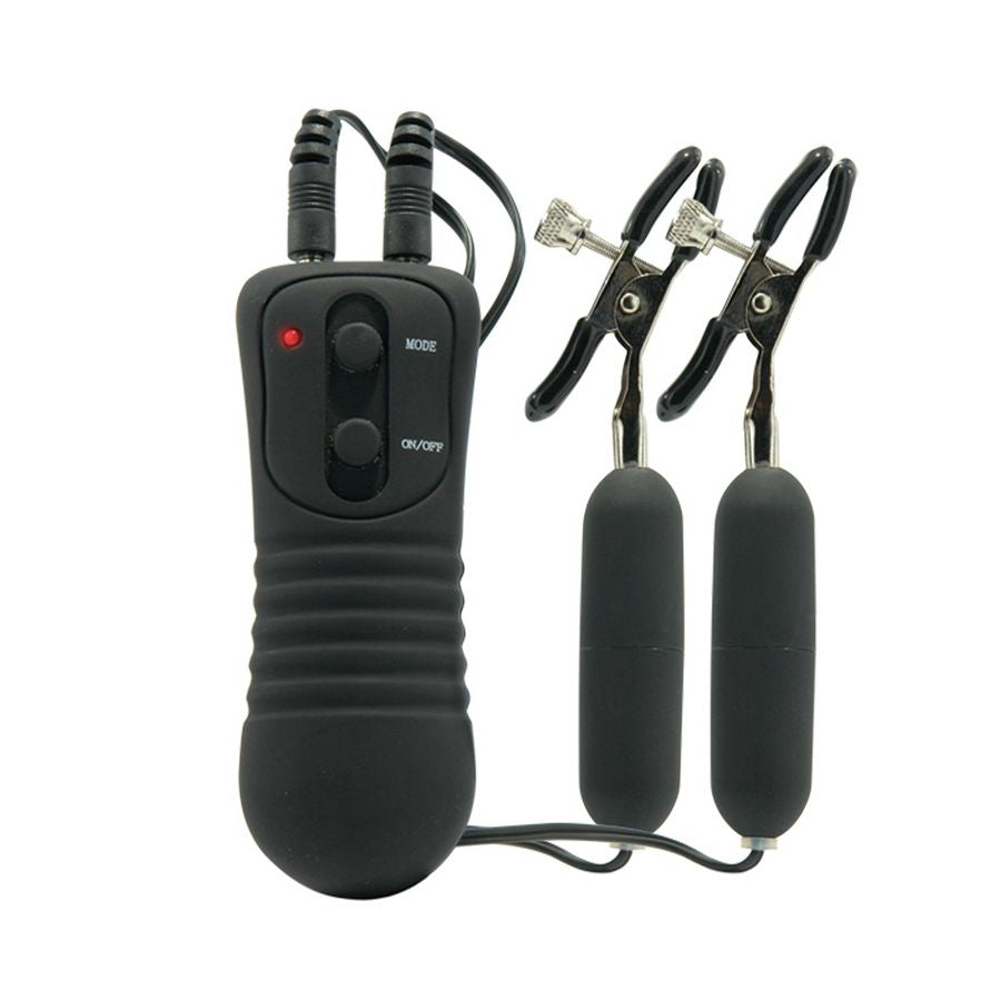 Comprar Fetish Fantasy Series Pinzas De Pezones Con Vibración – Estimulador Con 10 Patrones De Vibración Ajustables-Noxtic