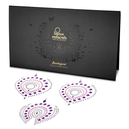 Bijoux Indiscrets Flamboyant Lila Y Rosa – Joyería Íntima Brillante Para Potenciar Tu Sensualidad