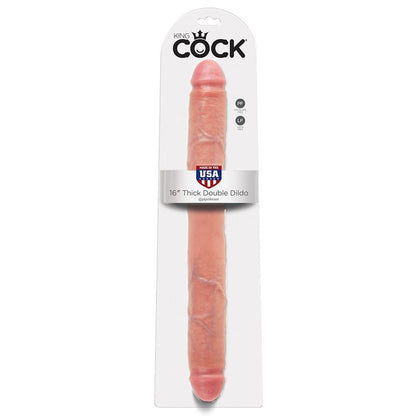 KING COCK - THICK DILDO DOBLE PENETRACIÓN 40.6 CM