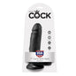 KING COCK 7 Pene Nero Realistico – Design Realistico per un'Esplorazione Piacevole