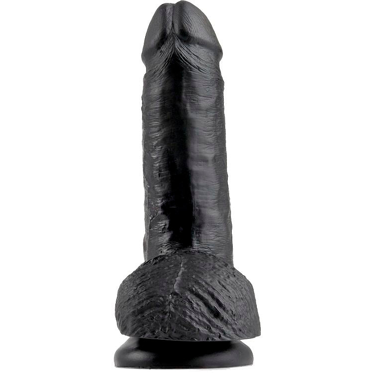 KING COCK 7 Pene Nero Realistico – Design Realistico per un'Esplorazione Piacevole