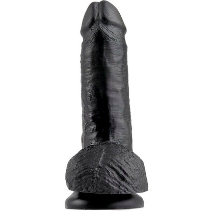 KING COCK 7 Pene Nero Realistico – Design Realistico per un'Esplorazione Piacevole