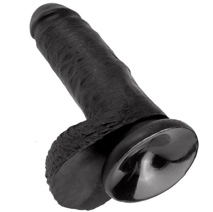 KING COCK 7 Pene Nero Realistico – Design Realistico per un'Esplorazione Piacevole