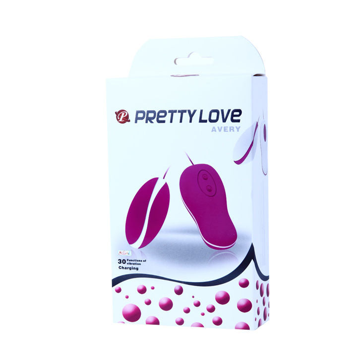 Pretty Love Avery Uovo Vibrante – Stimolatore con 30 Funzioni e Telecomando