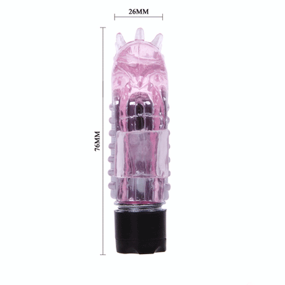 BAILE Mini Vibrador Dedo Silicona – Estimulador Potente Para Actividades Sensuales