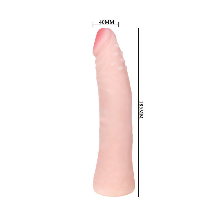 BAILE Dildo Silicona Tacto Piel Realístico 19 Cm – Diseño Higiénico Para Uso Versátil