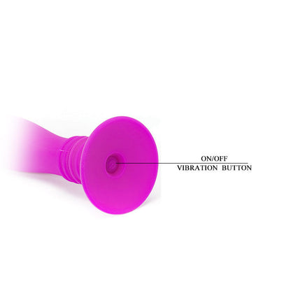 PRETTY LOVE Booty Passion Plug – Vibratore silenzioso con 10 modalità di stimolazione