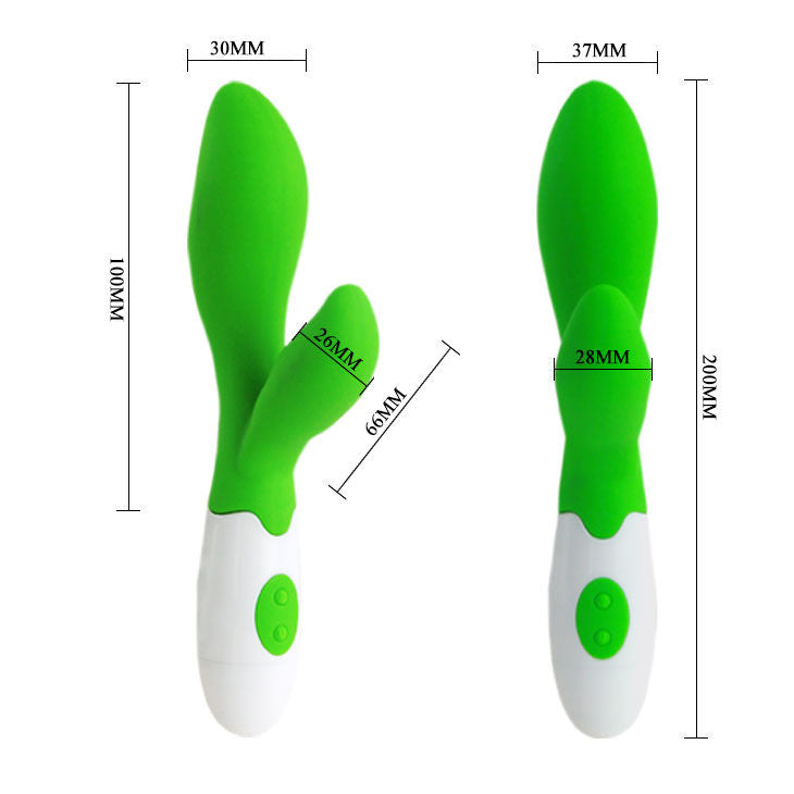 PRETTY LOVE Flirtation Vibrador Owen Verde – Estimulador Ergonómico Con Vibraciones Irresistibles