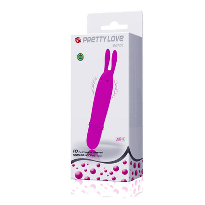PRETTY LOVE Flirtation Boyce – Mini Masajeador Vibrante Con Estimulación Intensa