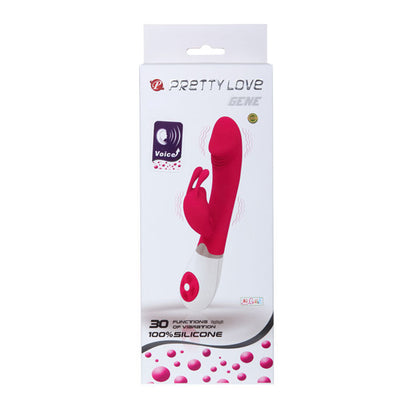 Pretty Love Flirtation Gene – Vibratore attivato vocalmente con materiale in silicone morbido