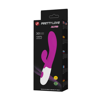 Vibratore Flirtation PRETTY LOVE Viola e Bianco – Stimolatore dal Design Elegante per Esperienze Indimenticabili