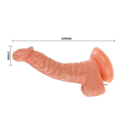 BAILE Super Rota Dong – Dildo realistico con ventosa e movimento rotante