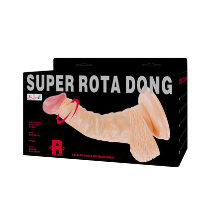 BAILE Super Rota Dong – Dildo realistico con ventosa e movimento rotante