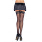 Comprar LEG AVENUE Medias Negras Con Costura Y Encaje – Diseño Elegante Y Sofisticado Para Un Look Seductor-Noxtic