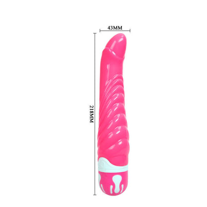 BAILE Vibrador Realista Rosa – Estimulador Ergonómico Con 10 Funciones De Vibración