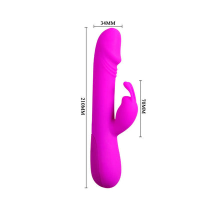 Comprar PRETTY LOVE Flirtation Vibrador Con Rabbit Clement – Diseño Ergonómico Con 30 Funciones De Vibración-Noxtic