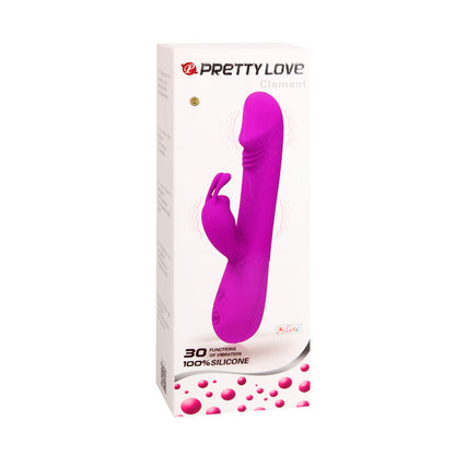 Vibratore Flirtation PRETTY LOVE con Coniglio Clement – Design Ergonomico con 30 Funzioni di Vibrazione