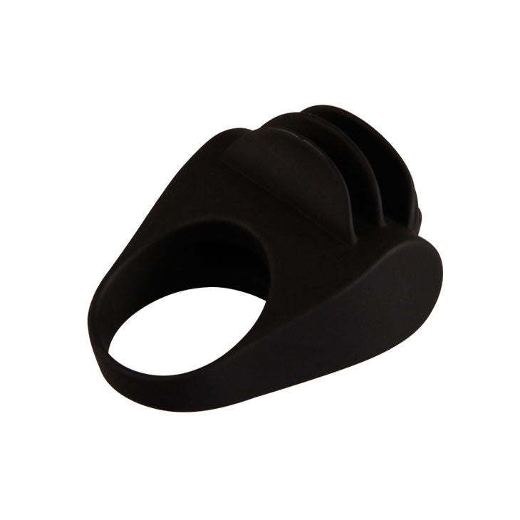 Pretty Love Chester Anillo Vibrador Negro – Silicona Médica Con Bala Vibradora Fácil De Usar