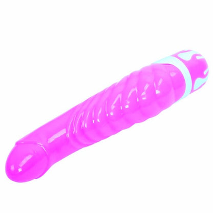 BAILE Realistic Cock Lilac – Vibratore sommergibile con stimolazione ergonomica del punto G