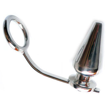 Comprar METAL HARD Anillo Acero Con Plug Anal – Diseño Ergonómico Para Mayor Placer Durante Uso-Noxtic